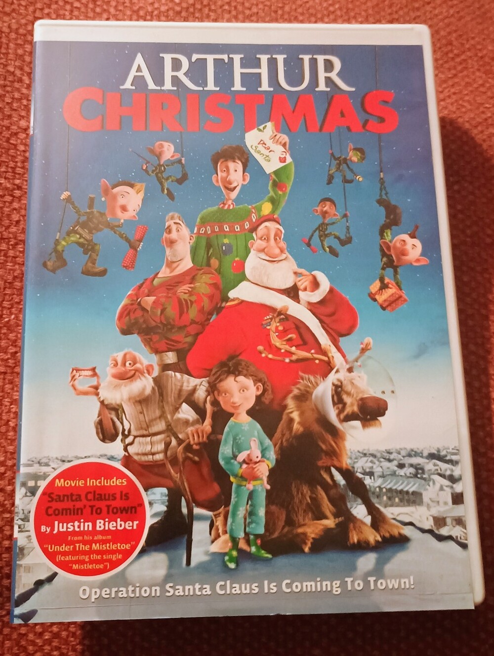 Arthur Christmas DVD 📀